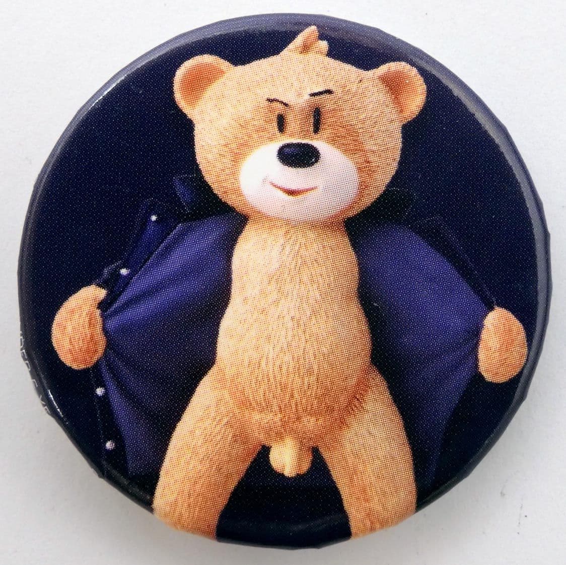Bad Taste Bears - 'Willy' Large Button Badge