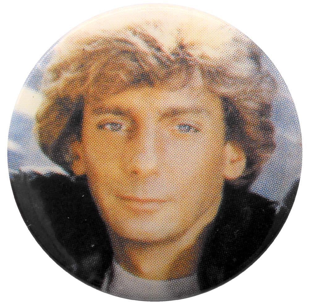Barry Manilow - 'Barry' Button Badge