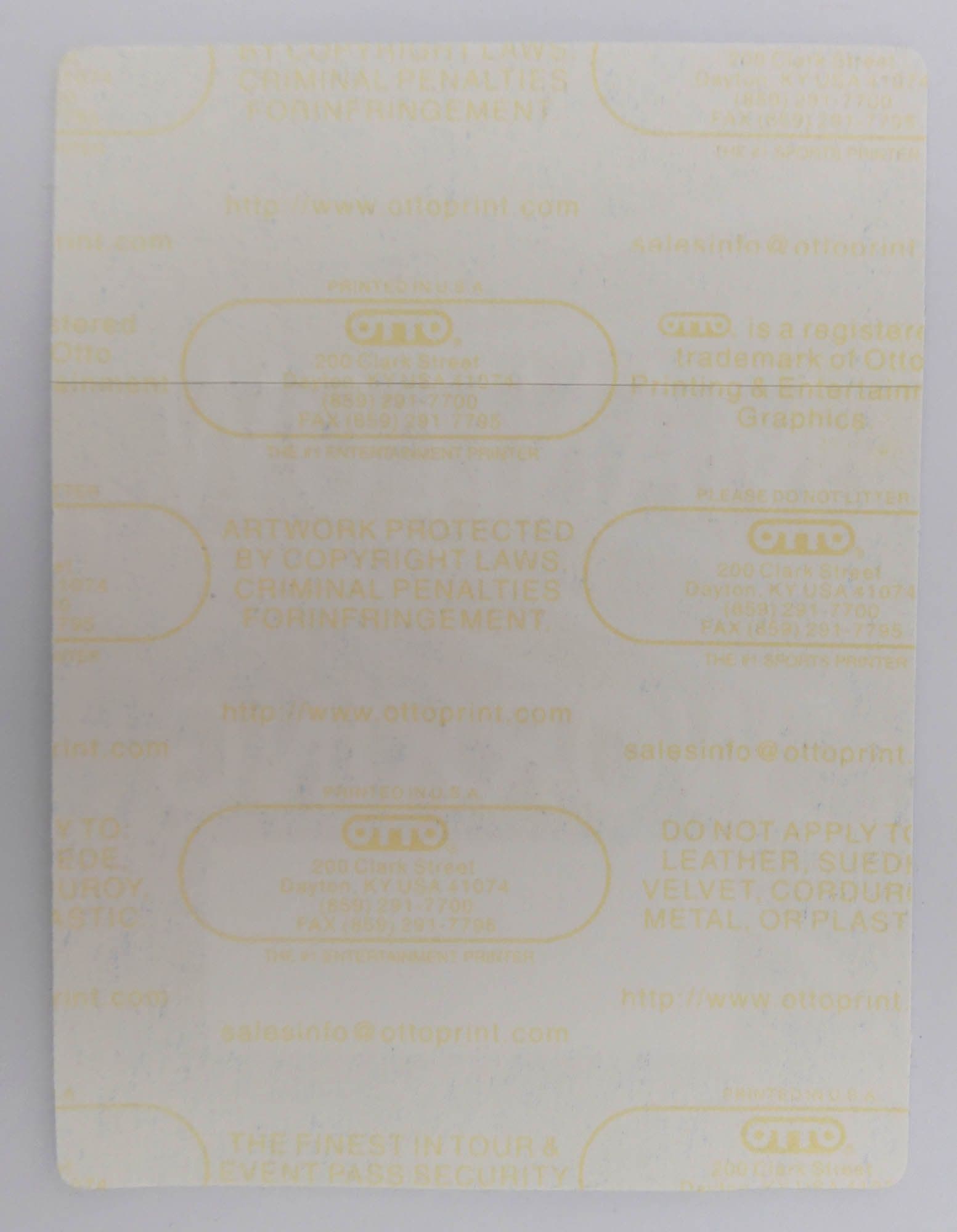 Barry Manilow 'Live Working Blue' OTTO Backstage Pass