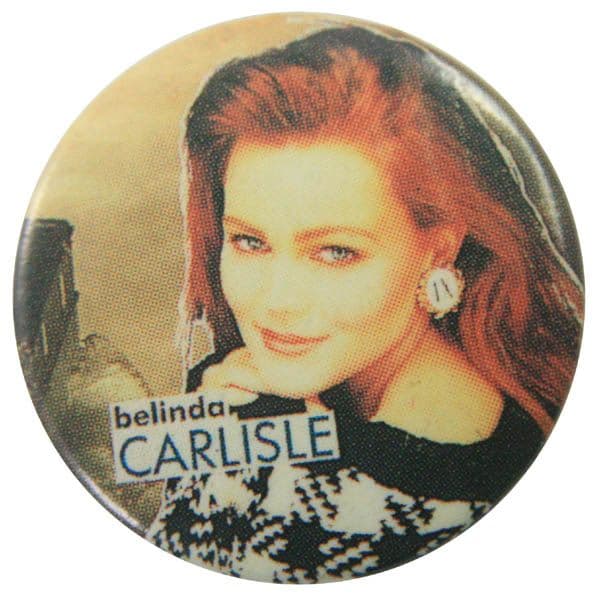 Belinda Carlisle - 'Hood' Button Badge