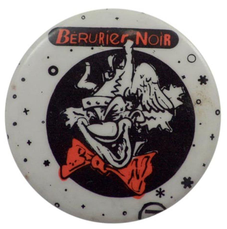 Berurier Noir - 'Clown' Button Badge