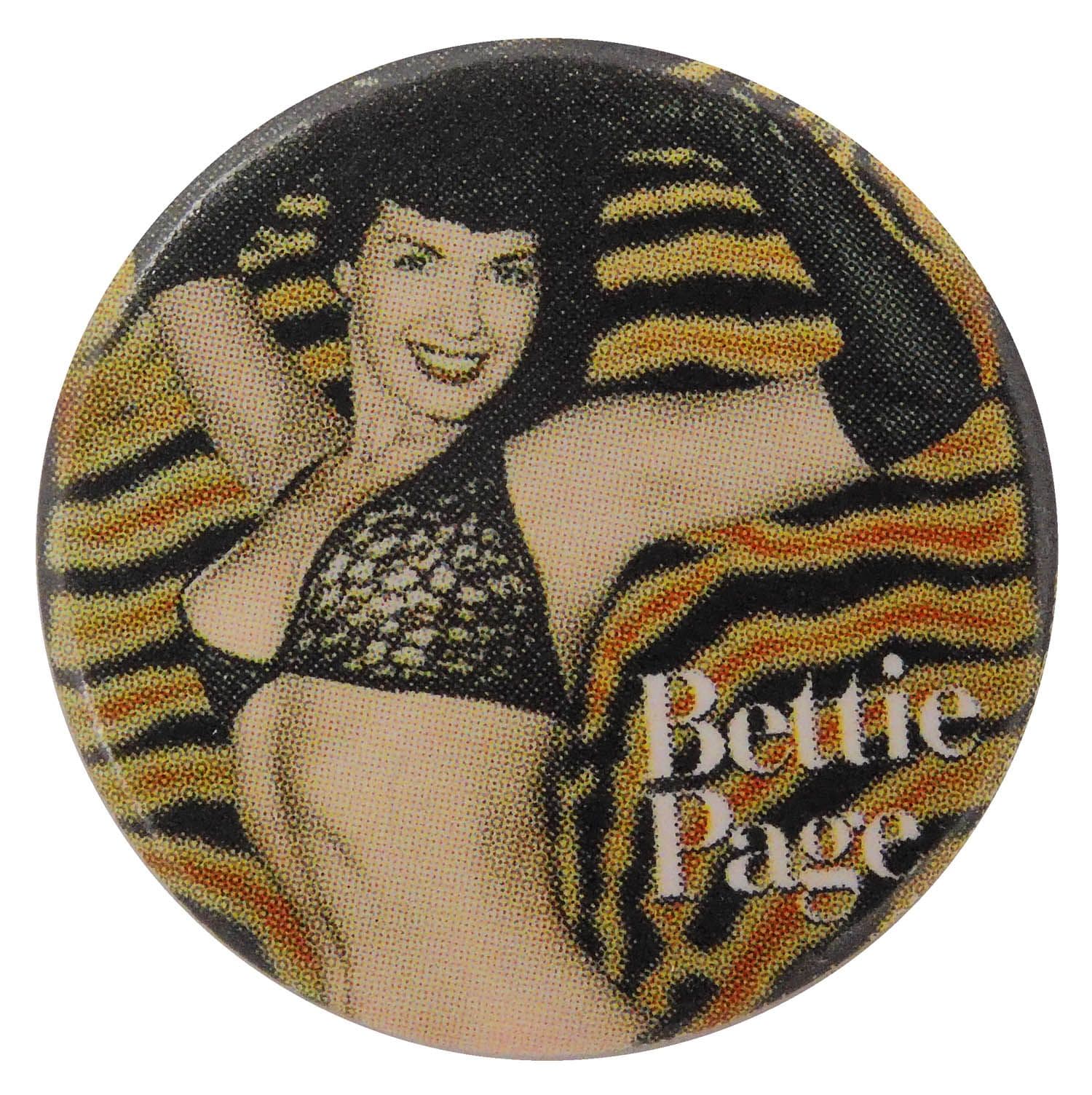 Bettie Page - 'Pose' Button Badge