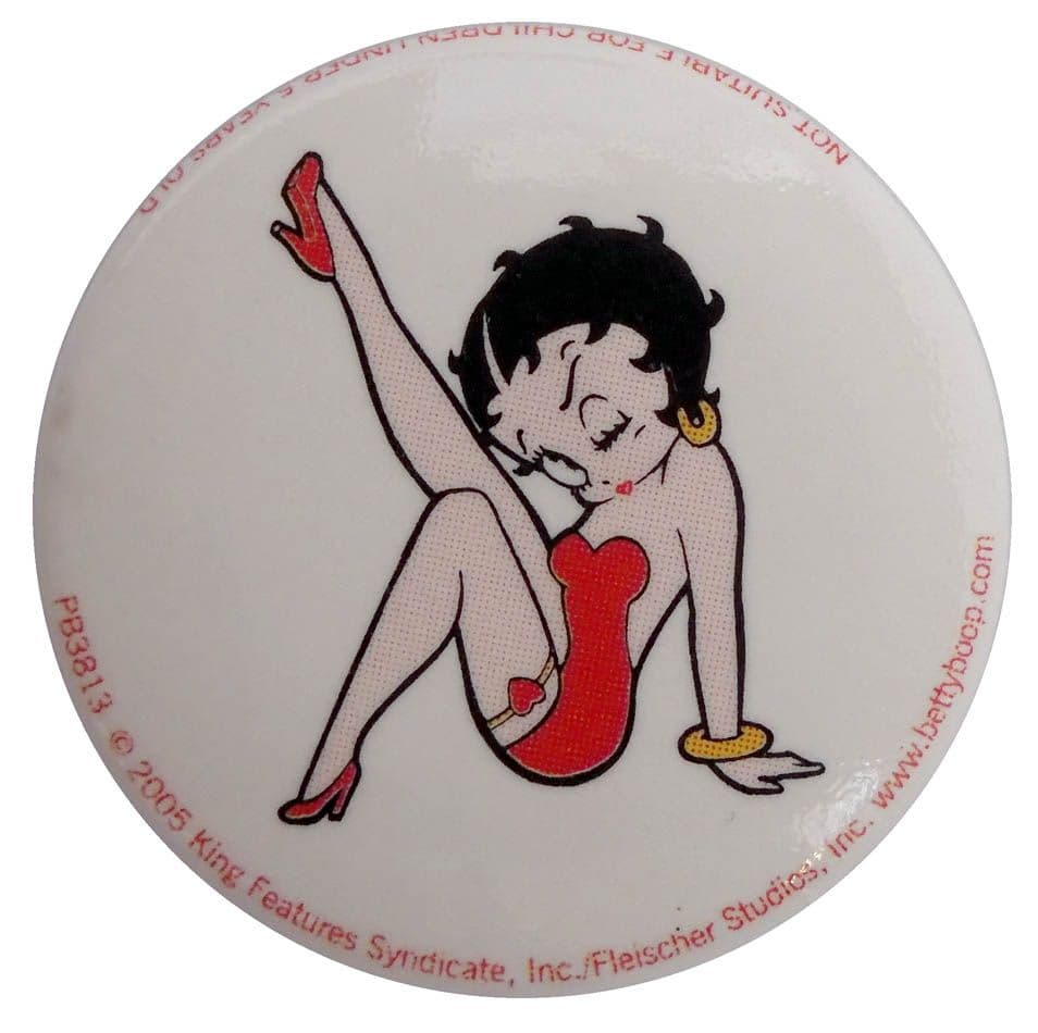 Betty Boop - Button Badge