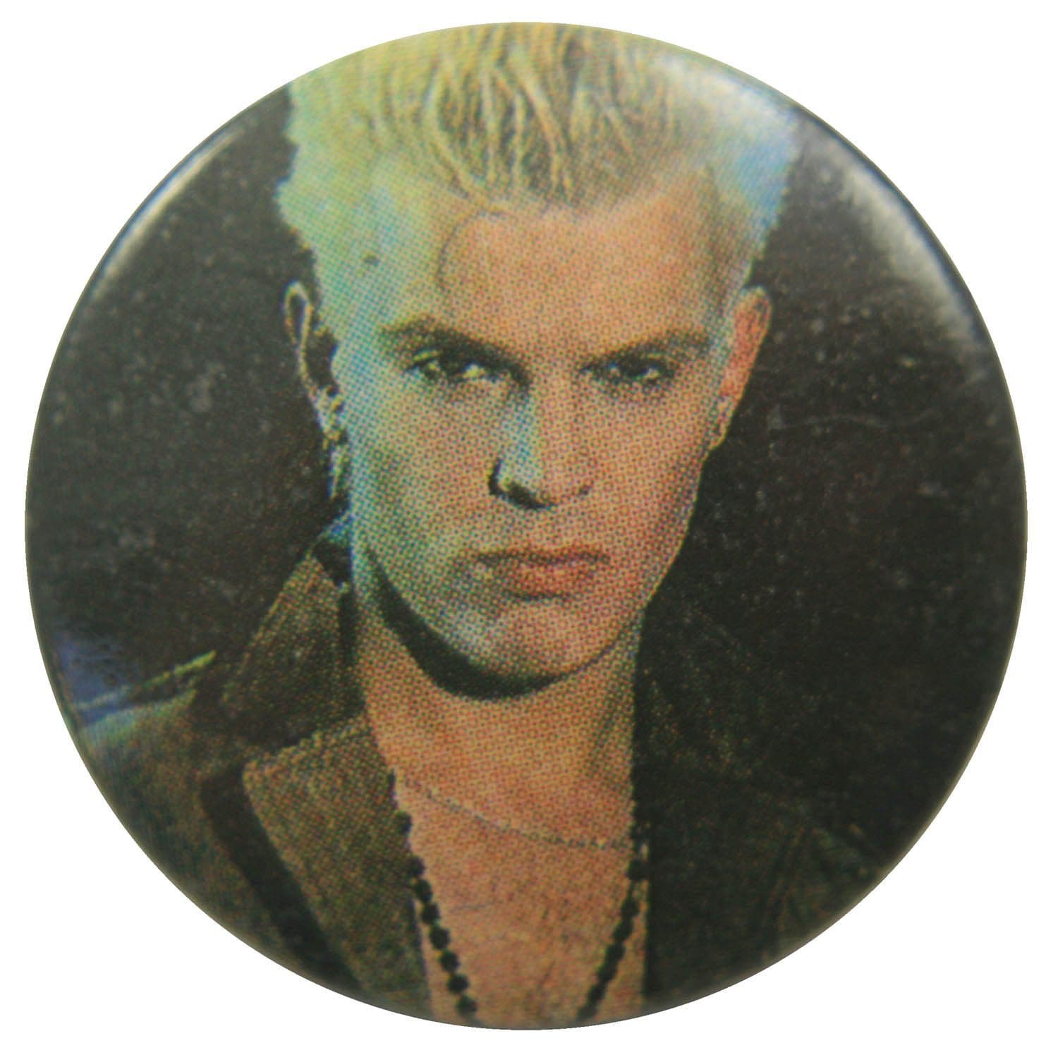 Billy Idol - 'Billy Black' Button Badge
