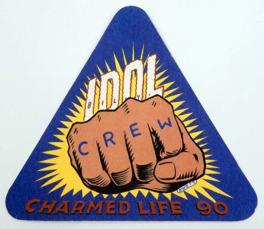 Billy Idol - 'Charmed Life 90 Crew' Backstage Pass