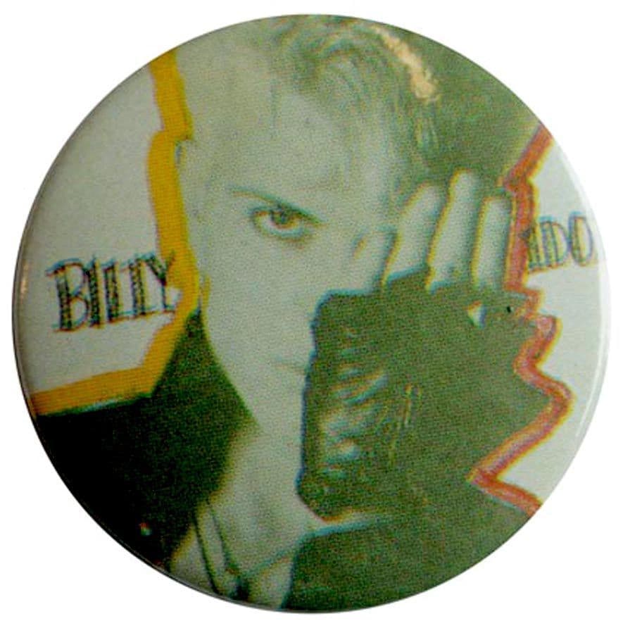 Billy Idol - 'Glove' Button Badge