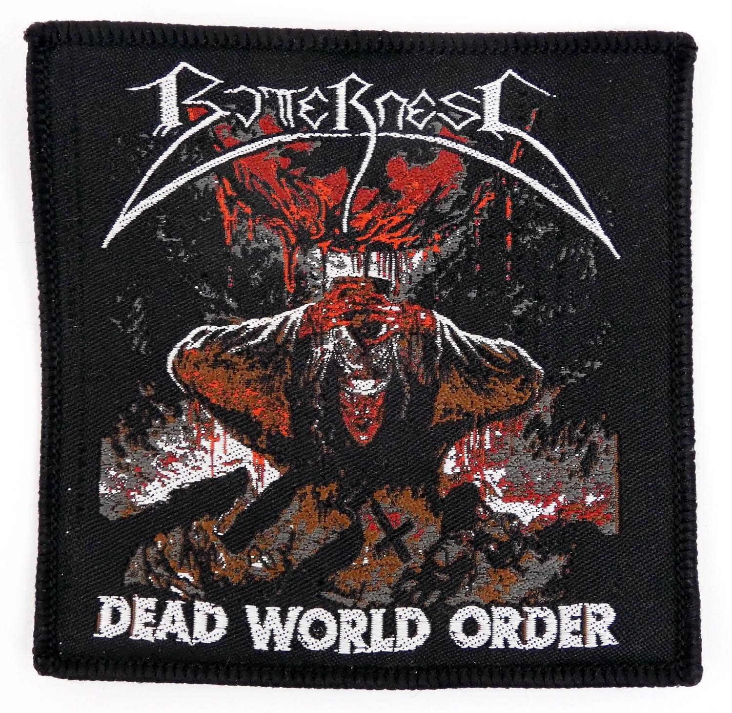 Bitterness - 'Dead World Order' Woven Patch