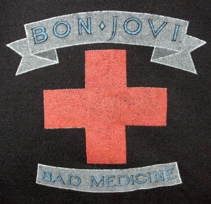 Bon Jovi - 'Bad Medicine' Hoodie