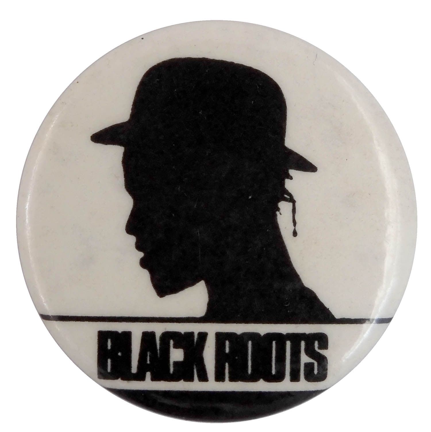 Black Roots - 'Silhouette' Button Badge