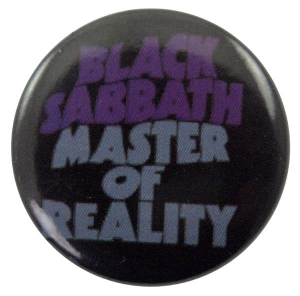 Black Sabbath - 'Master of Reality' Button Badge