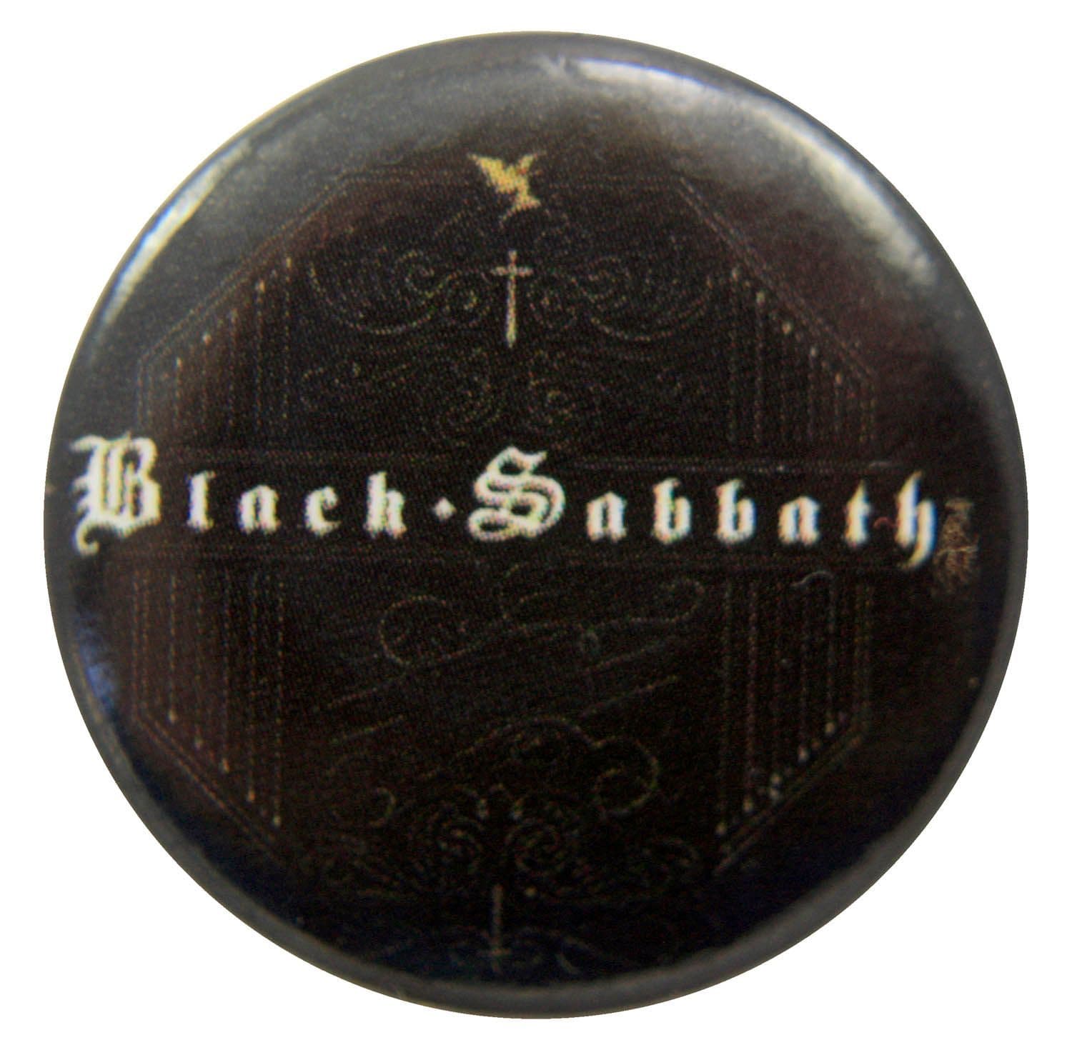 Black Sabbath - 'Name Black' Button Badge