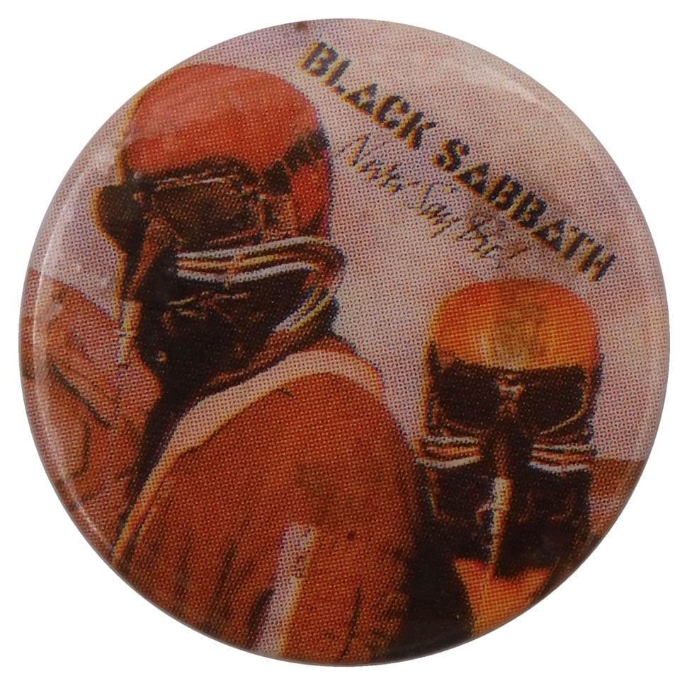 Black Sabbath - 'Never Say Die' Button Badge