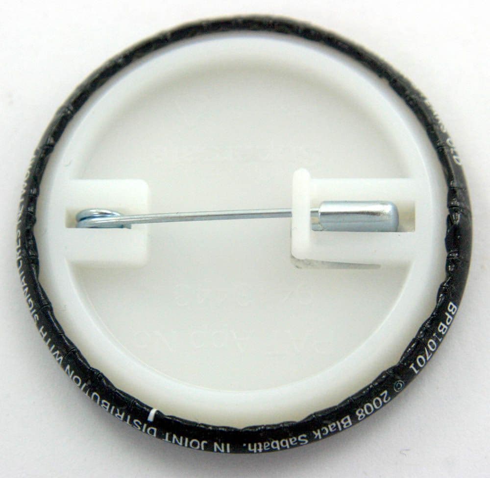 Black Sabbath - 'Sabbath Bloody Sabbath' Large Button Badge