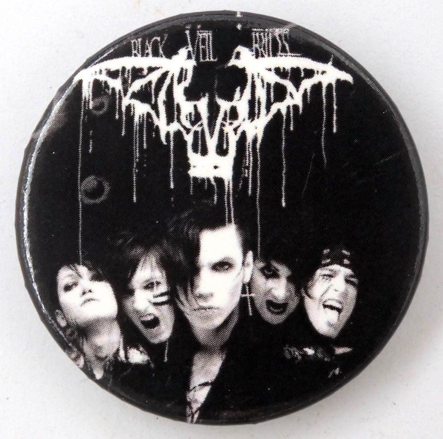 Black Veil Brides - 'Group Logo' 32mm Button Badge