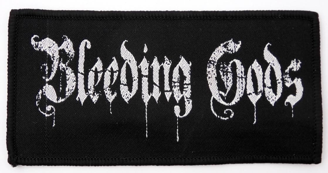 Bleeding Gods - 'Logo' Woven Patch