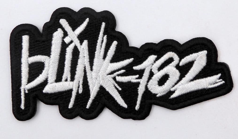 Blink 182 - 'Scratch Logo' Embroidered Patch