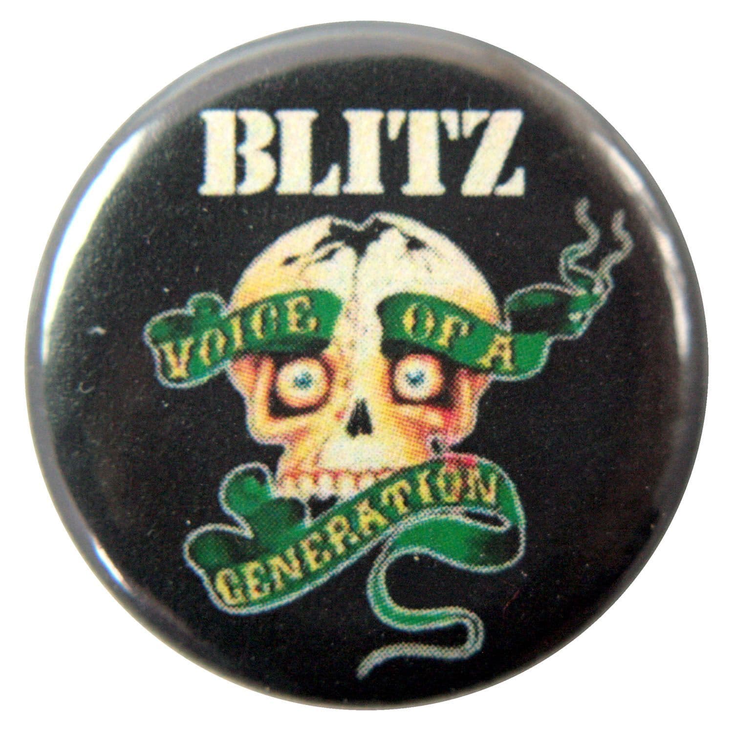 Blitz - 'Voice of a Generation' Button Badge