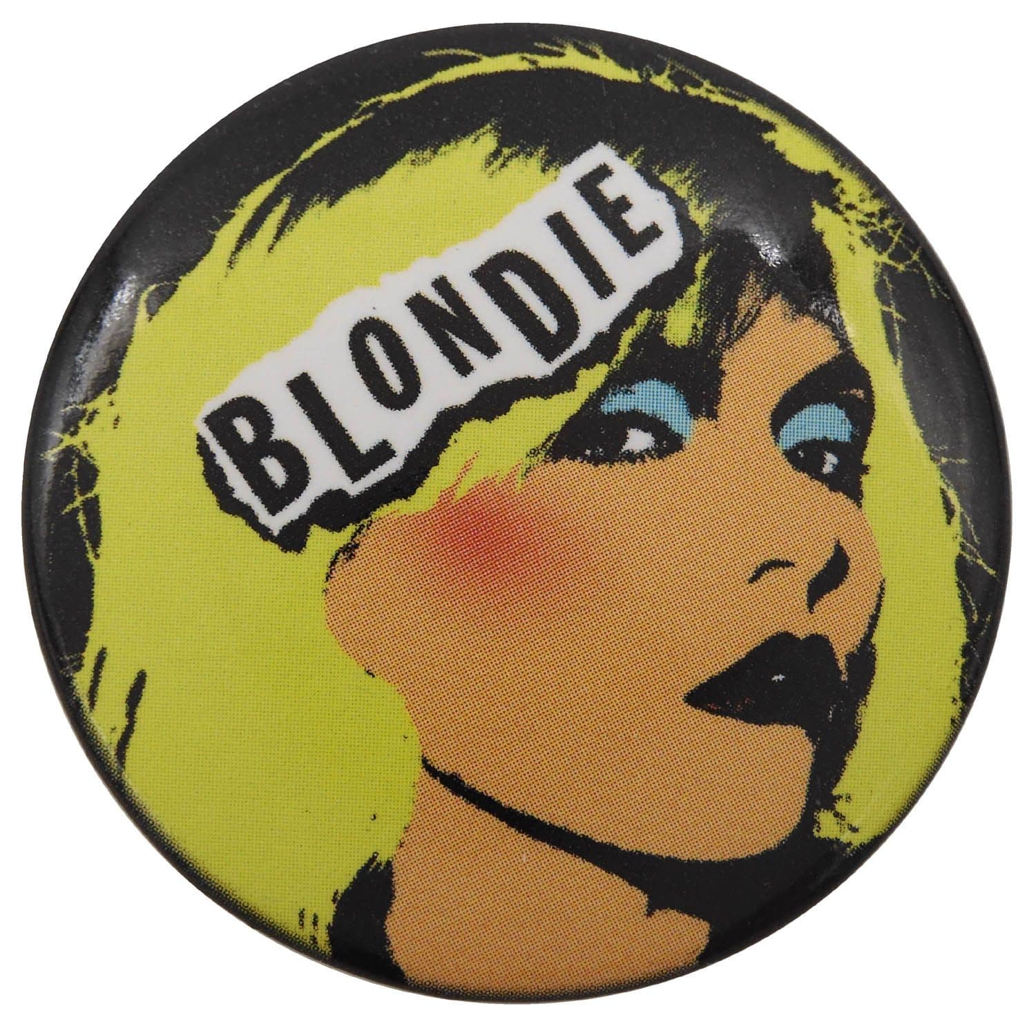Blondie - 'Debbie Harry Pop Art' Large Button Badge