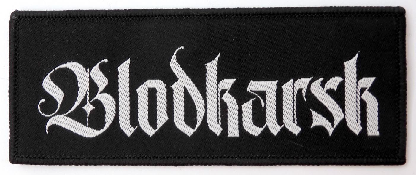 Blodkarsk - 'Logo' Woven Patch
