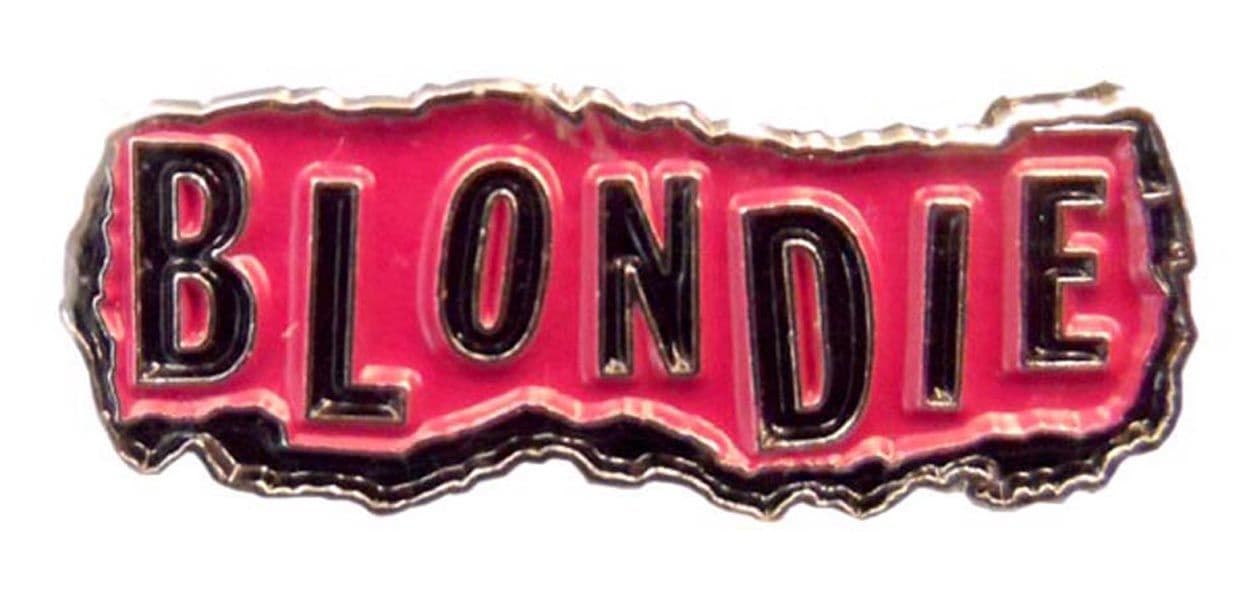 Blondie - 'Logo' Small Enamel Badge