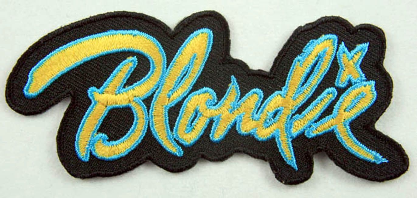 Blondie - 'Name' Embroidered Patch