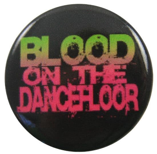Blood on the Dance Floor - 'Name' Button Badge