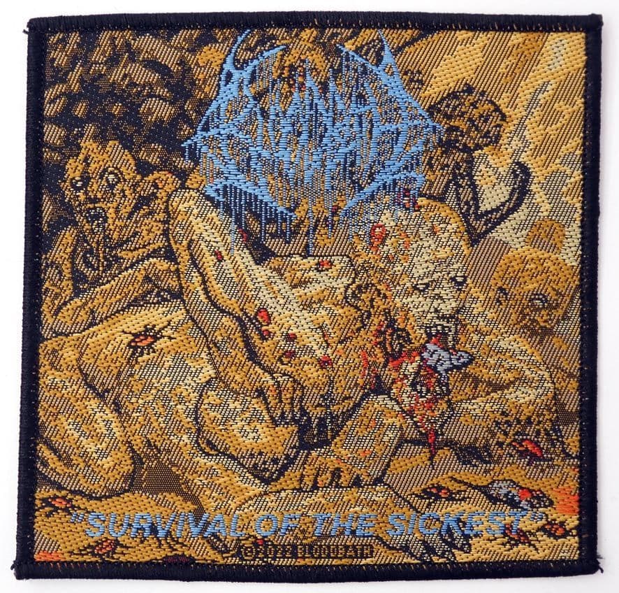 Bloodbath - 'Survival of the Sickest' Woven Patch
