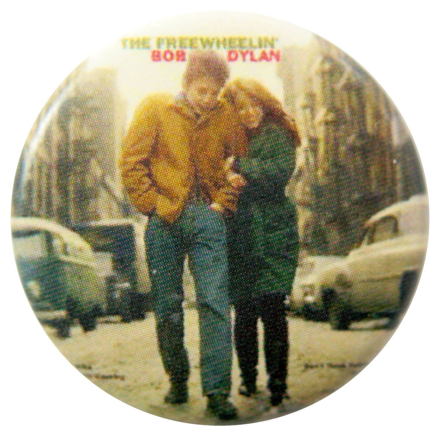 Bob Dylan - 'The Freewheelin'' Button Badge