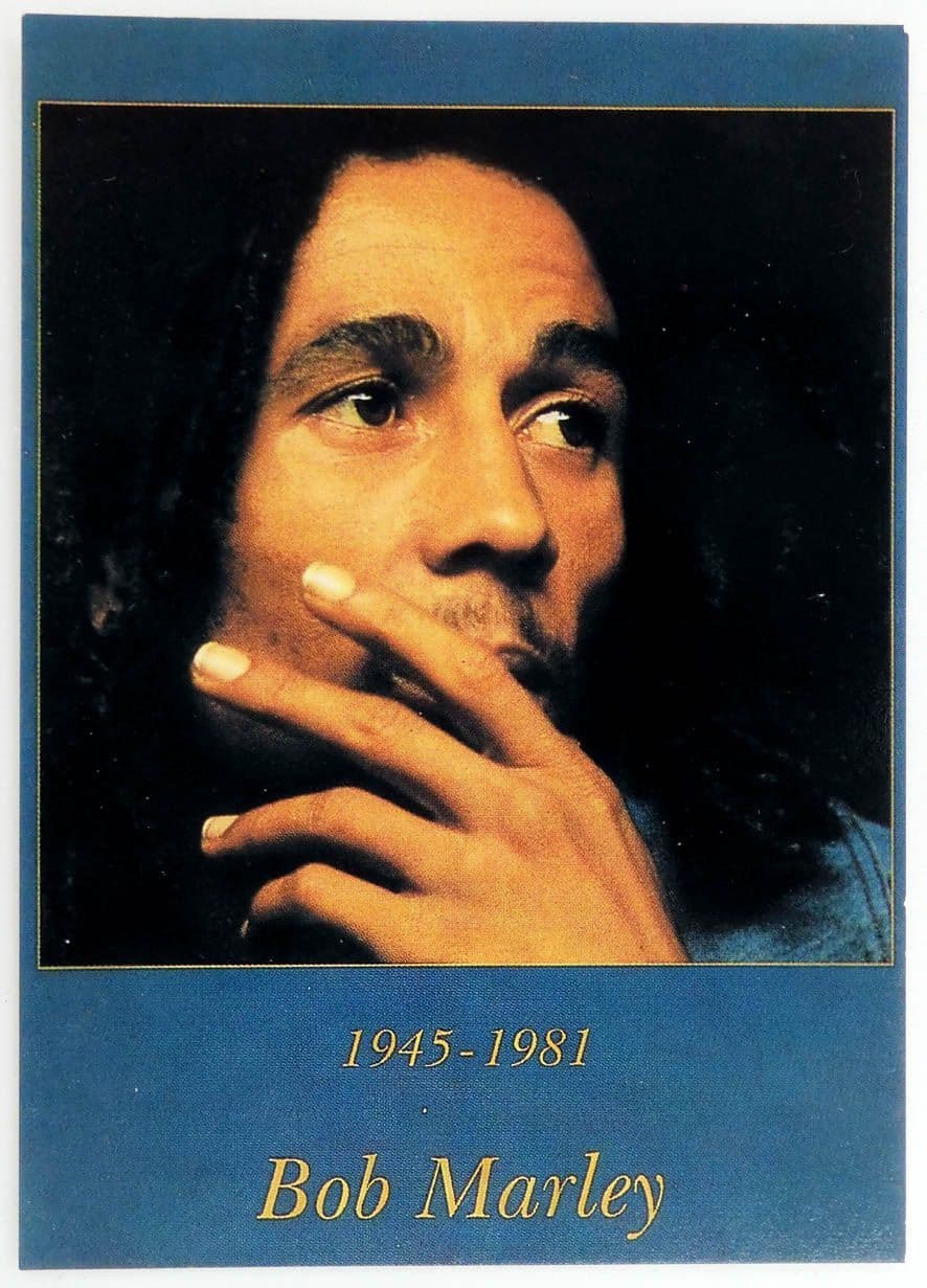 Bob Marley - '1945-1981' Postcard