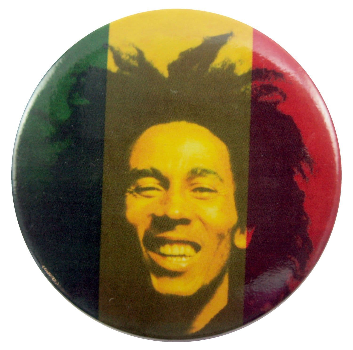 Bob Marley - 'Hair' 56mm Badge