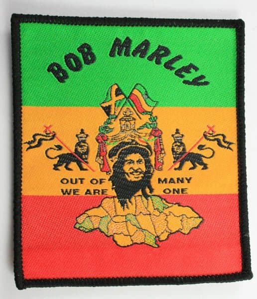 Bob Marley - 'Out of Many' Vintage Woven Patch
