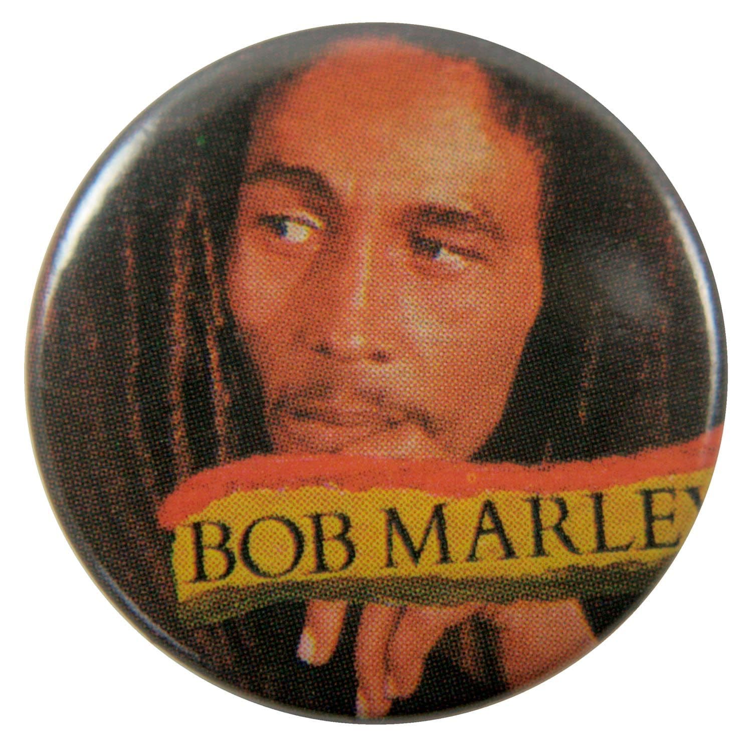 Bob Marley - 'Side Look' Button Badge