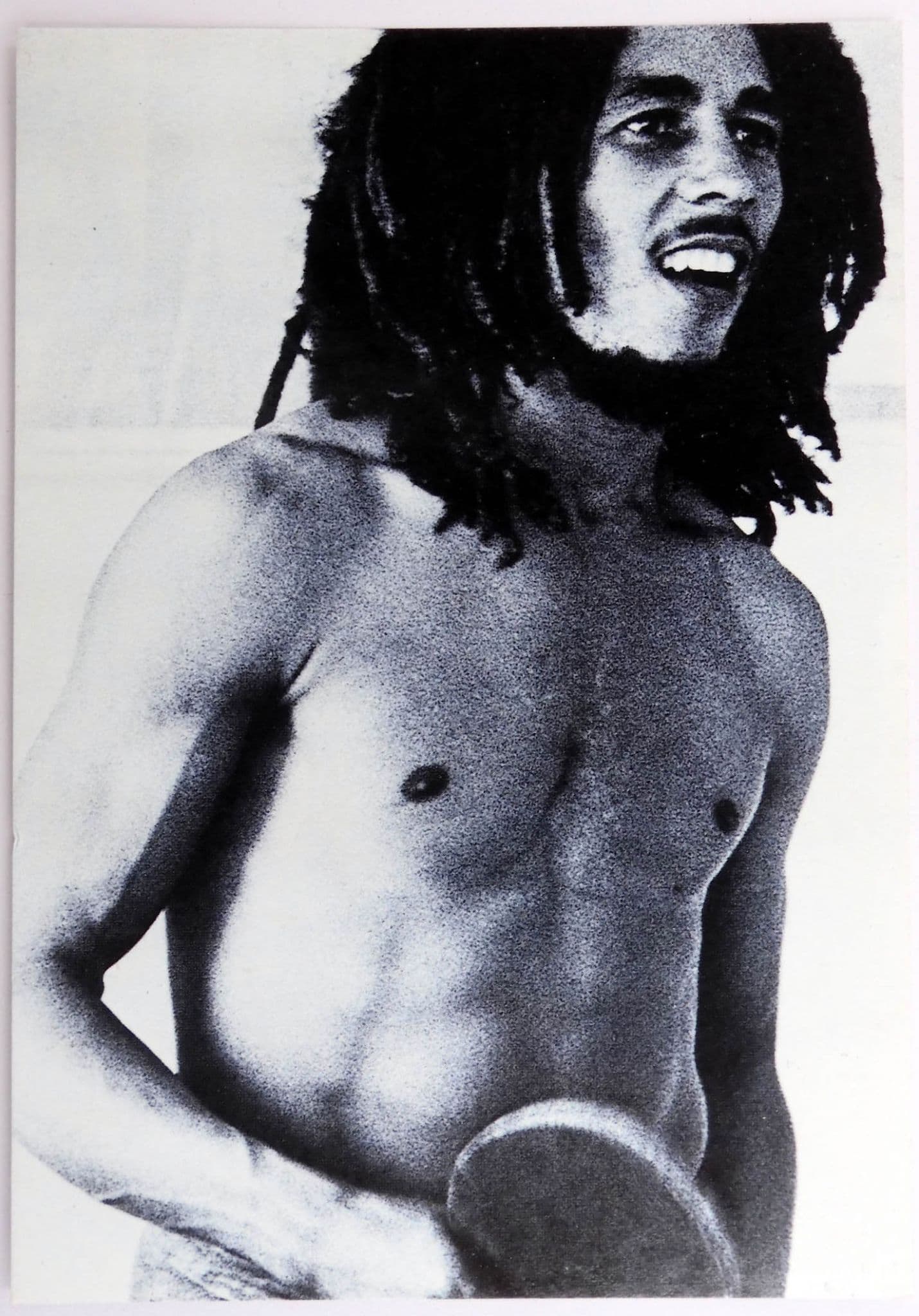 Bob Marley - 'Topless' Postcard