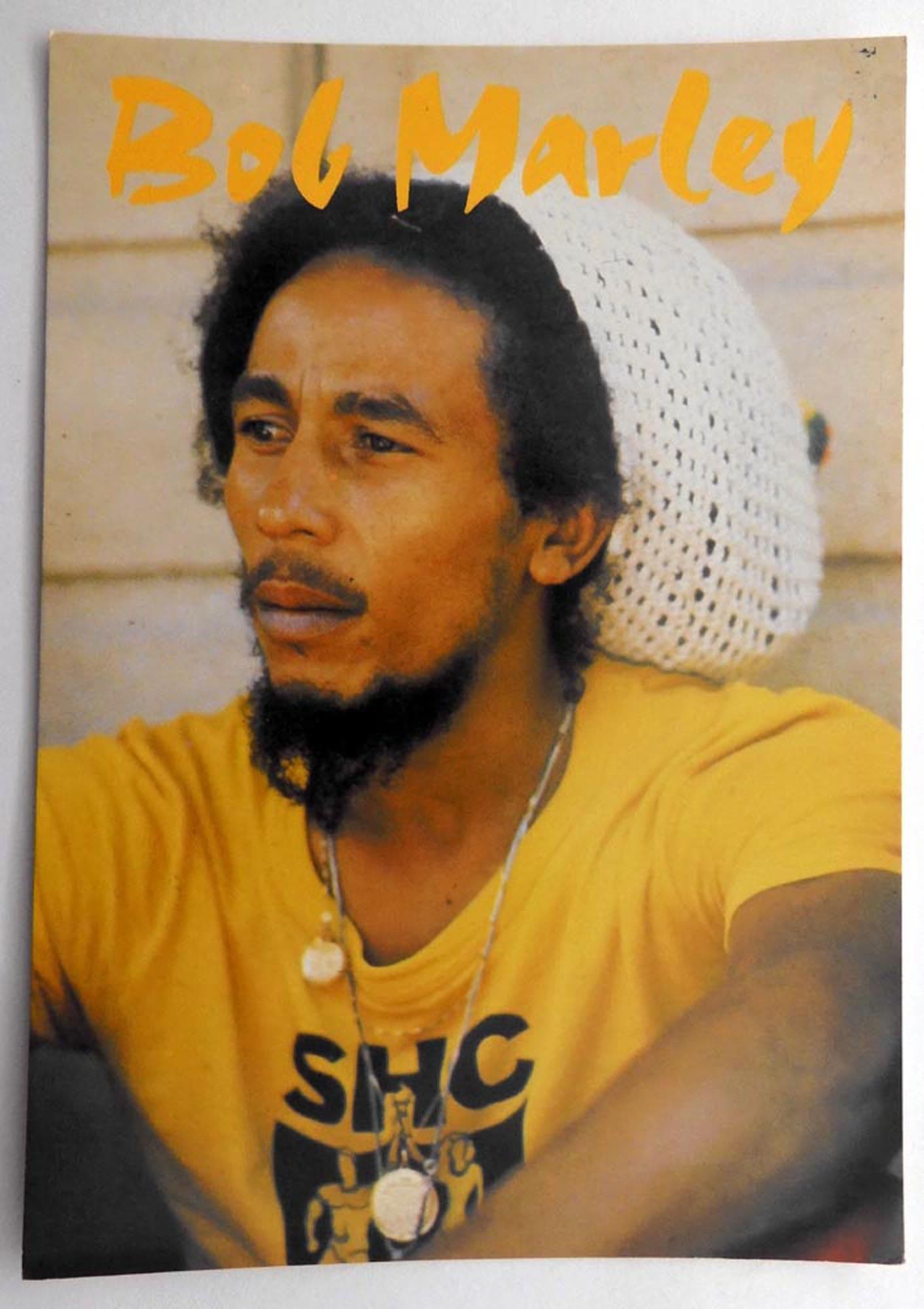 Bob Marley - 'Yellow T.Shirt' Postcard
