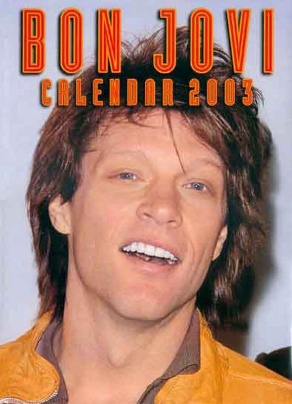 Bon Jovi - 2003 Calendar