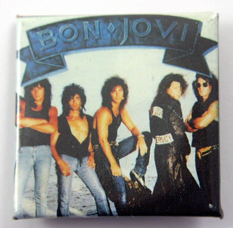 Bon Jovi - 'Group' Square Badge