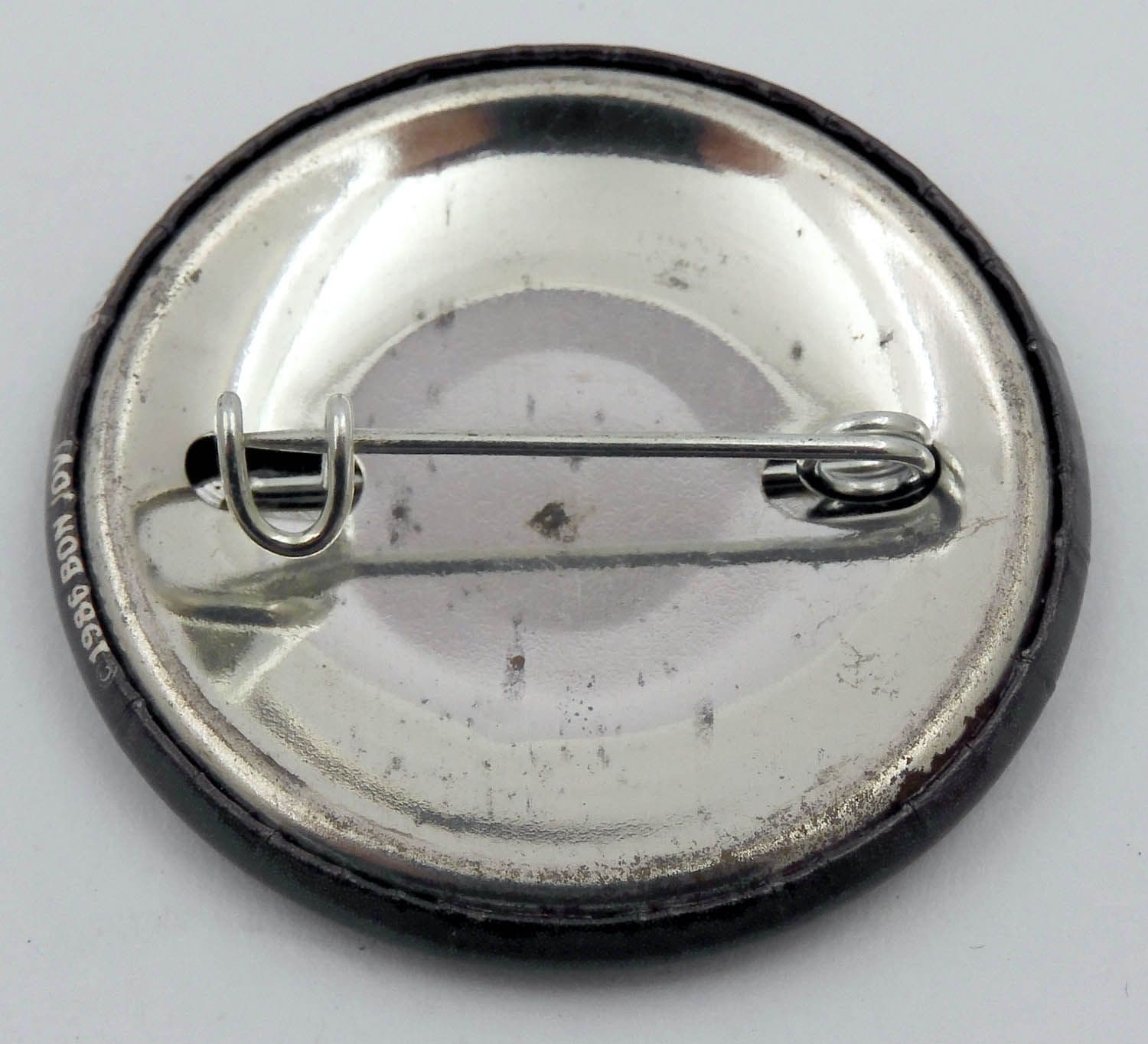 Bon Jovi - 'Group Stage' Vintage Large Button Badge