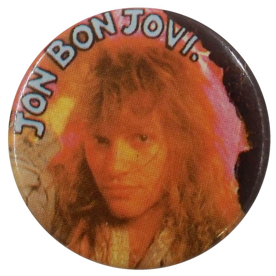 Bon Jovi - 'Jon Glow' Button Badge