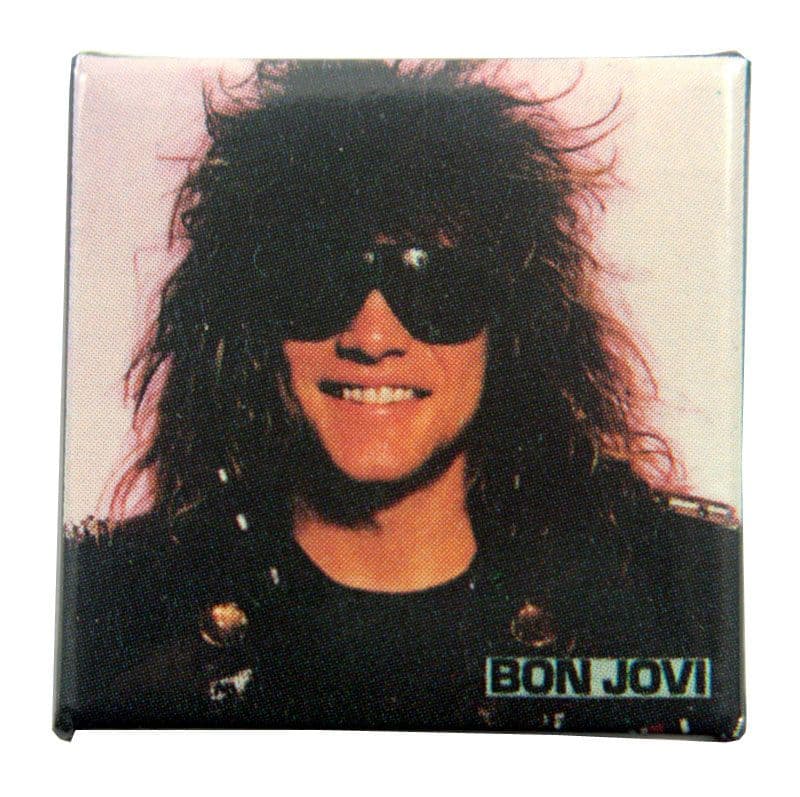 Bon Jovi - 'Jon Sunglasses' Square Badge