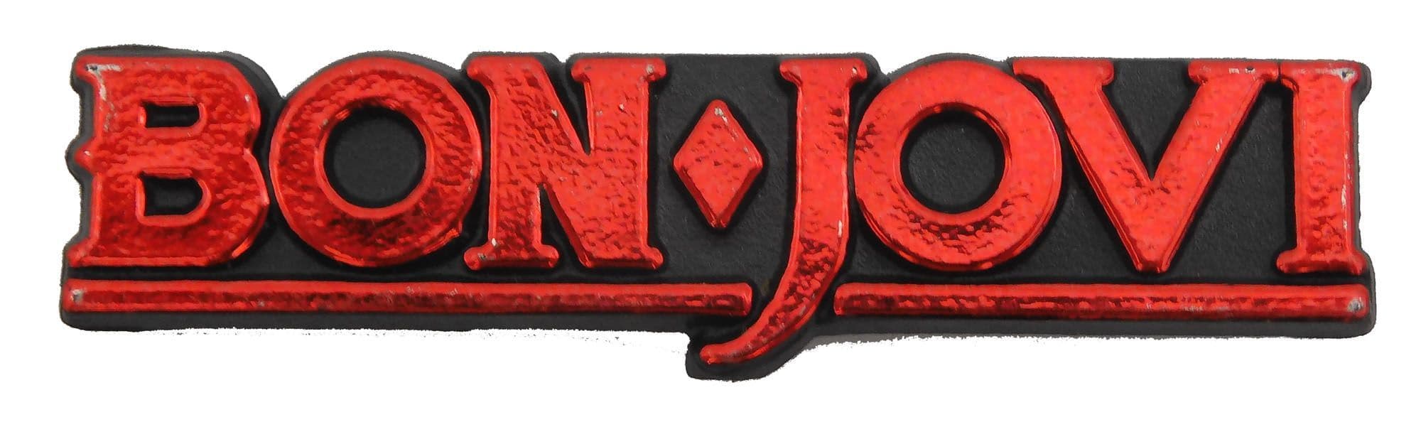 Bon Jovi - 'Logo' Plastic Badge