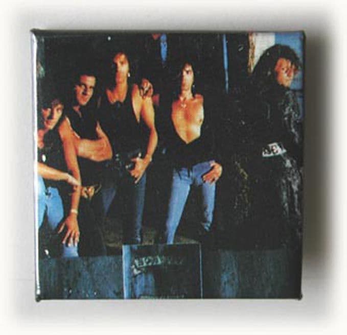 Bon Jovi - 'New Jersey' Square Badge