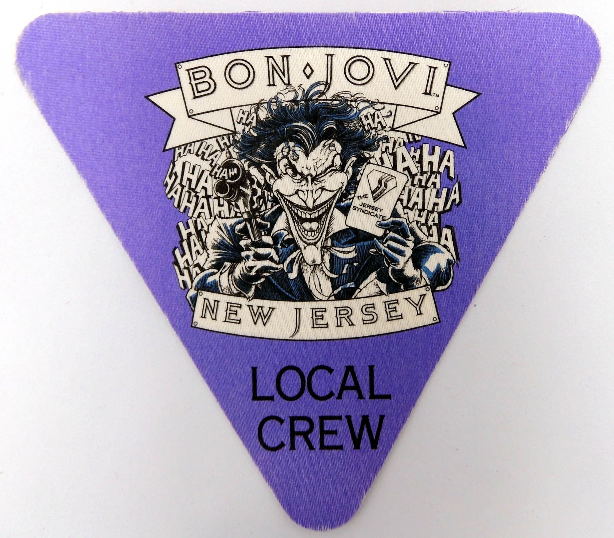 Bon Jovi - 'New Jersey Syndicate Tour 1988' OTTO Backstage Pass