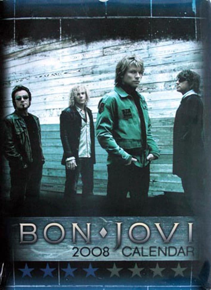 Bon Jovi - Officially Licensed 2008 Calendar