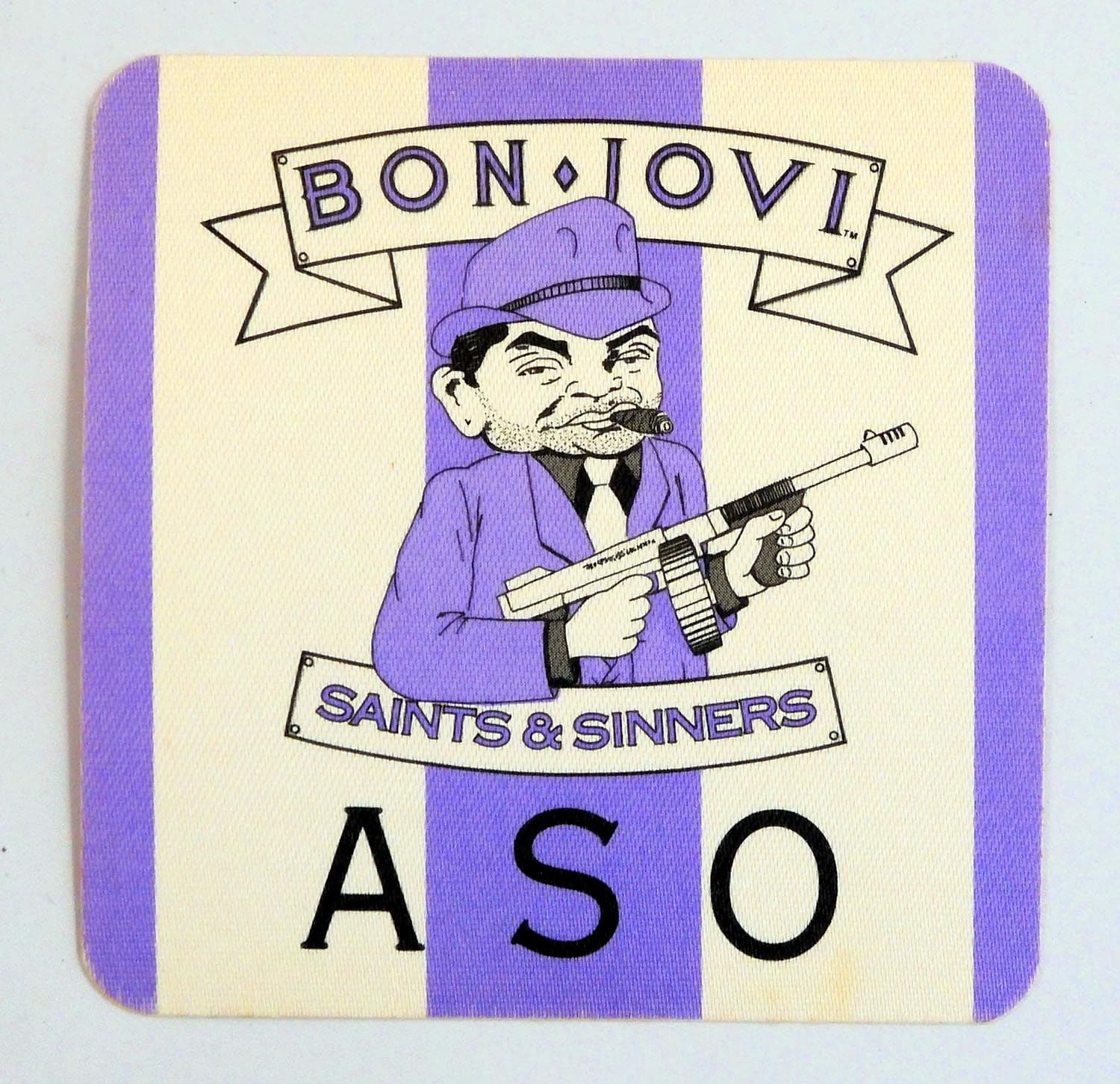 Bon Jovi - 'Saints & Sinners 1988/89 ASO' OTTO Backstage Pass
