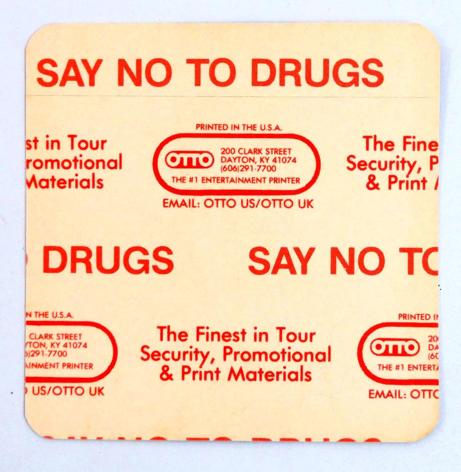 Bon Jovi - 'Saints & Sinners 1988/89 ASO' OTTO Backstage Pass