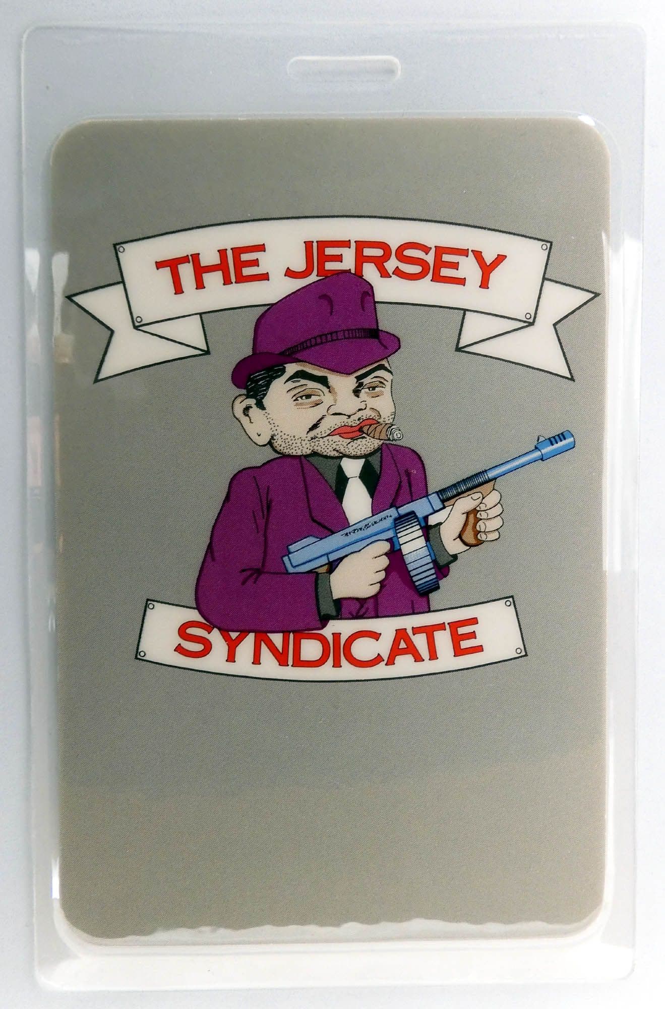 Bon Jovi - 'The Jersey Syndicate 1988/89' Vintage Laminated Backstage Pass