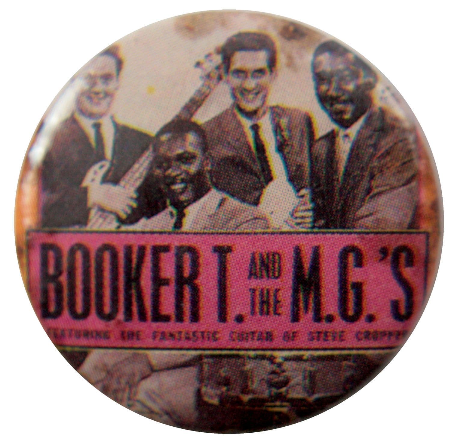 Booker T & the M.G.'s - 'Group' Button Badge