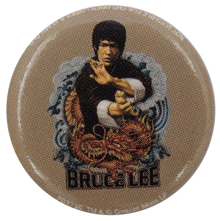Bruce Lee - 'Dragon' Button Badge