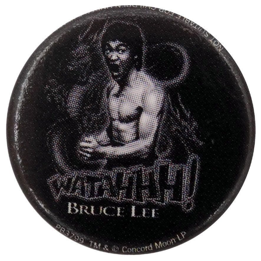 Bruce Lee - 'Watahhh!' Button Badge