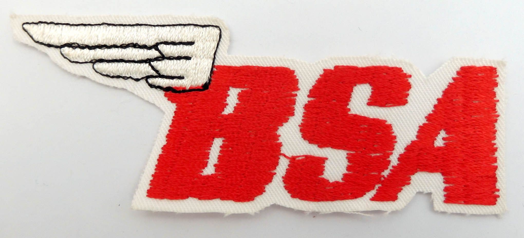 BSA - 'Logo' Embroidered Patch
